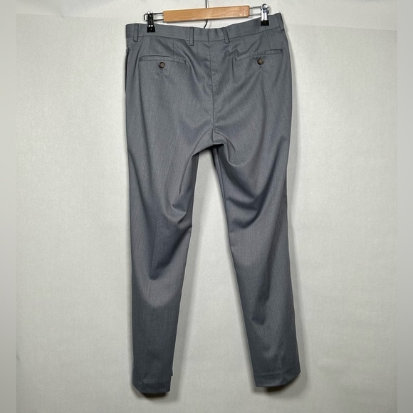 Ralph by Ralph Lauren Gray Dress Pants with Flat Front Design - Picture 2 of 10